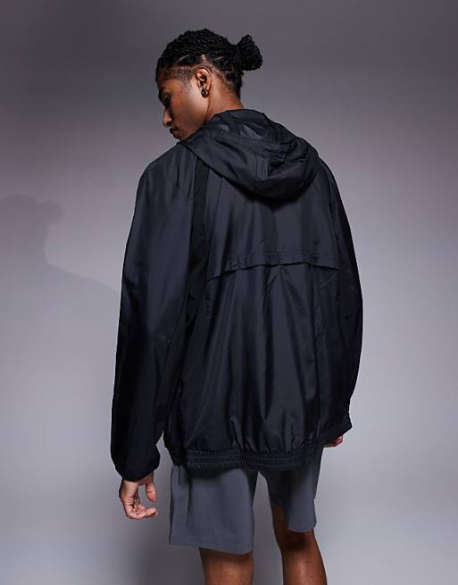 Adidas Training Tech Windbreaker Jacket In Black