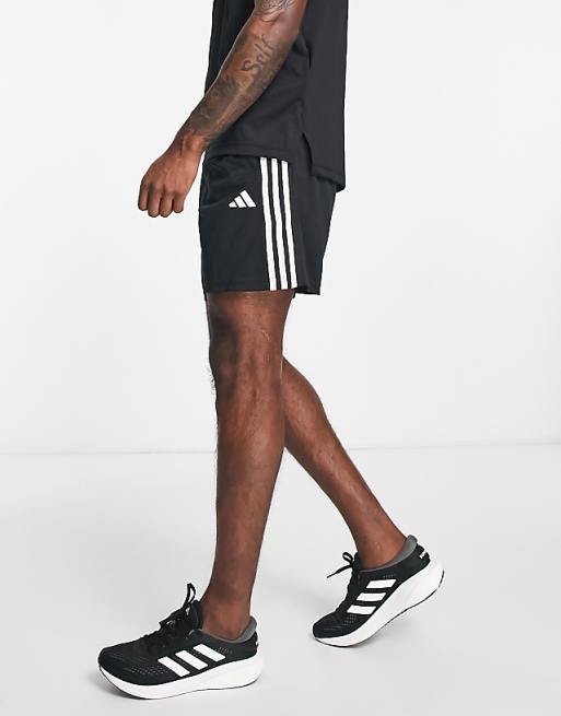Adidas Training Train Essentials 3 Stripe Shorts In Black