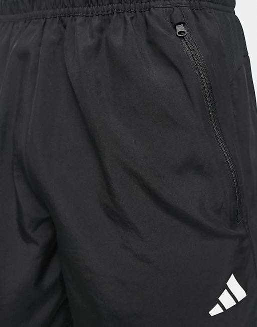 Adidas Training Train Essentials 7 Inch Woven Shorts In Black