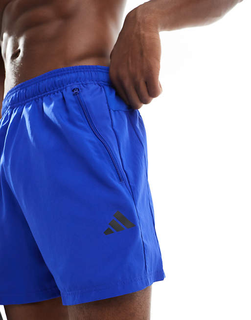 Adidas Training Train Essentials 7 Inch Woven Shorts In Blue