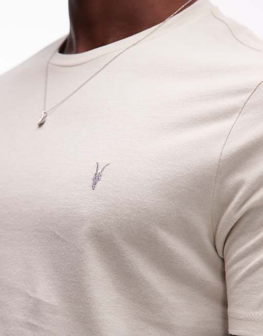 Allsaints Brace T-shirt In Taupe