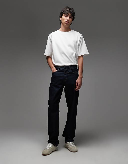 ARKET Heavyweight Jersey Oversized T-shirt In White