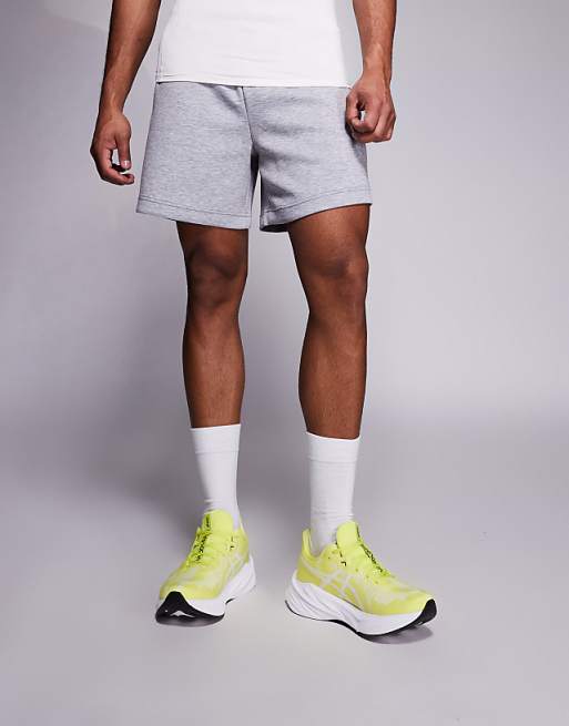 Asics Dynablast 5 Running Trainers In Citron And White