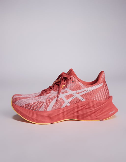Asics Dynablast 5 Running Trainers In Dark Pink