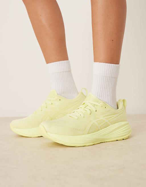 Asics Gel-cumulus 27 lite-Show running trainers in lite-show and huddle yellow