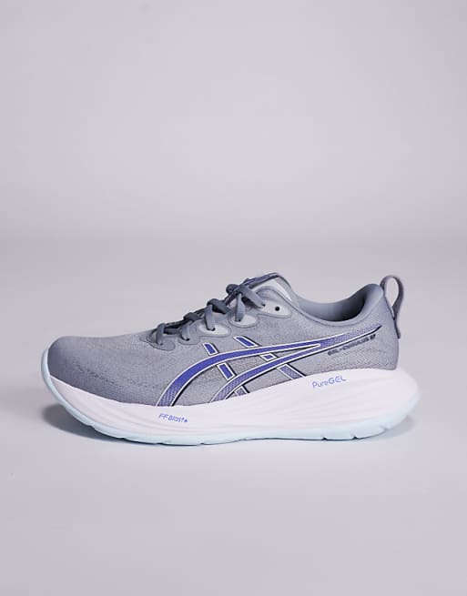 Asics Gel-Cumulus 27 Running Trainers In Gravel And Midnight
