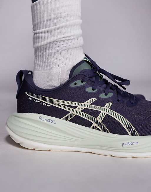 Asics Gel-Cumulus 27 Running Trainers In Navy