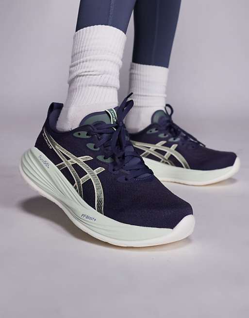 Asics Gel-Cumulus 27 running trainers in navy