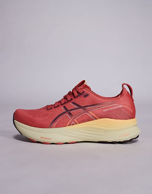 Asics Gel-Kayano 32 Running Trainers In Dark Pink