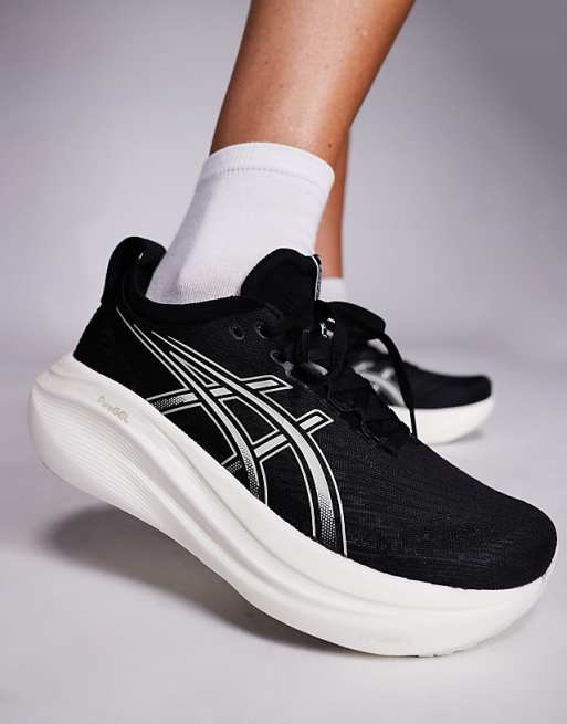 Asics Gel-Nimbus 27 Running Trainers In Black