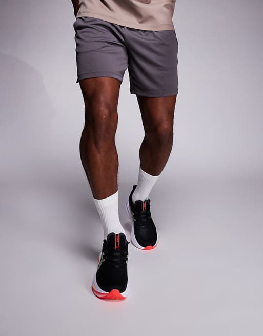 Asics Gel-Nimbus 27 Running Trainers In Black And Khaki
