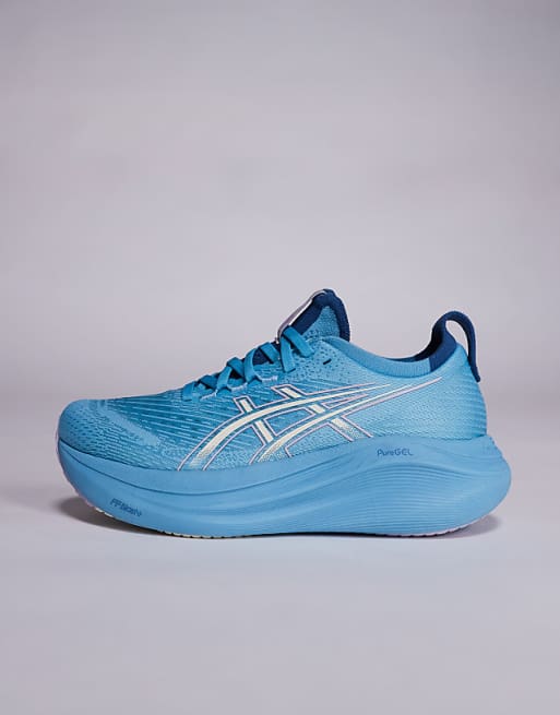 Asics Gel-Nimbus 27 Running Trainers In Blue