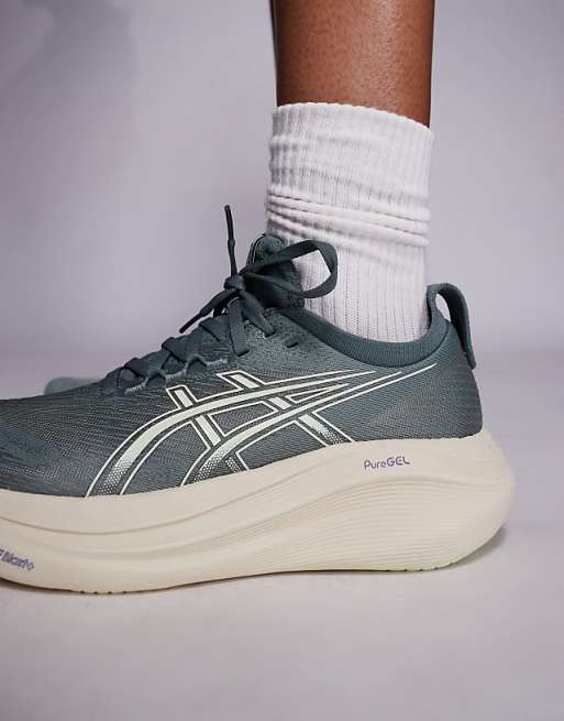 Asics Gel-Nimbus 27 Running Trainers In Blue