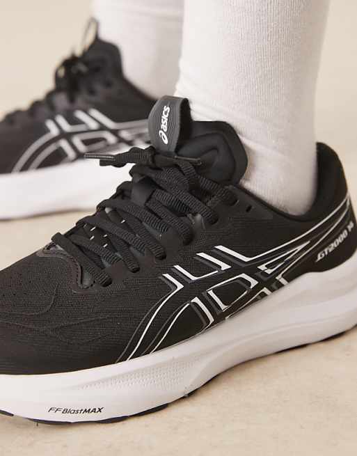 Asics GT-2000 14 Running Trainers In Black And White