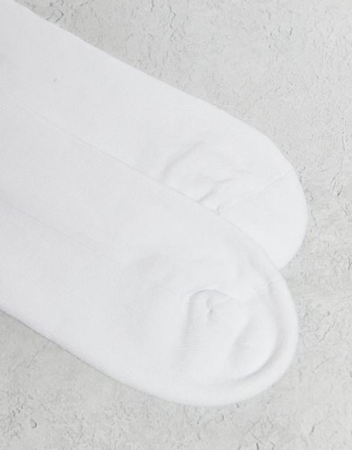 ASOS DESIGN 2 Pack Socks With Embroidery Cocktails In White