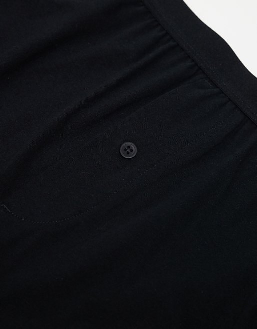 ASOS DESIGN 3 Pack Boxers In Black