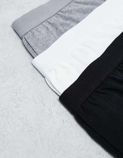 ASOS DESIGN 3 Pack Boxers In Multi