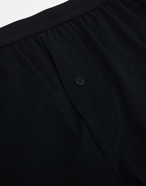 ASOS DESIGN 5 Pack Boxers In Black