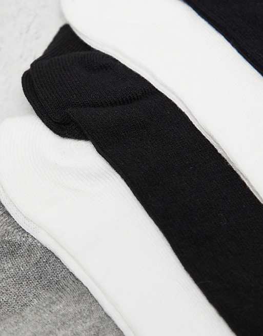 ASOS DESIGN 5 Pack Trainer Socks In Multi