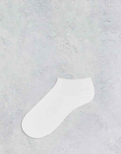 ASOS DESIGN 7 Pack Trainer Socks In White