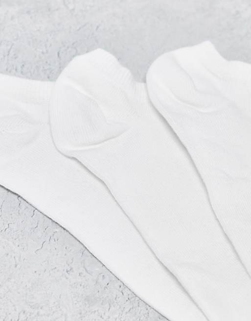 ASOS DESIGN 7 Pack Trainer Socks In White