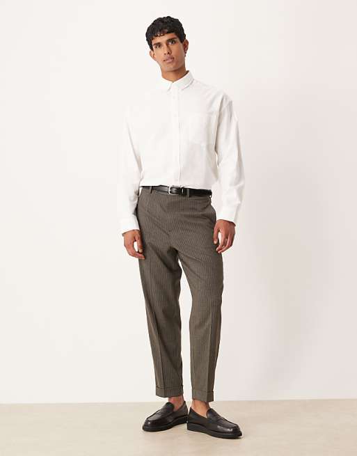 ASOS DESIGN 90s Oversized Oxford Shirt In White