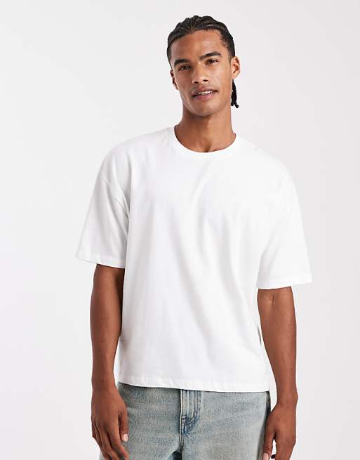 ASOS DESIGN Boxy Oversized T-shirt With Scenic Graphic In White