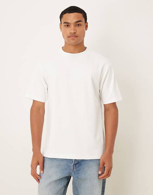 ASOS DESIGN breatheMAX™ heavyweight relaxed t-shirt in black cotton blend cotton blend