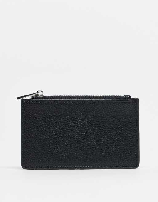 ASOS DESIGN Card Holder In Black