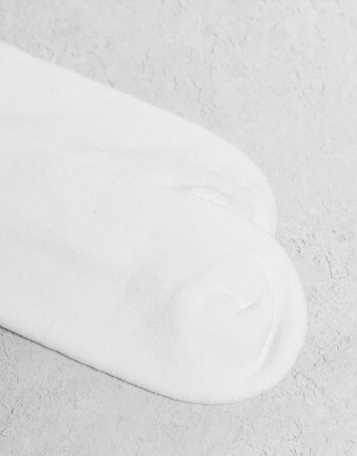 ASOS DESIGN Christmas Socks With Festive As Fuck Embroidery In White