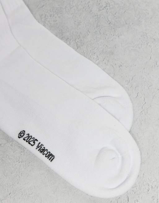 ASOS DESIGN Christmas Socks With Squidward Graphic In White