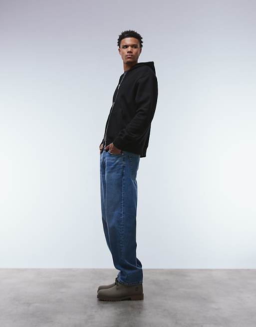 ASOS DESIGN Classic Rigid Fit Jeans In Indigo