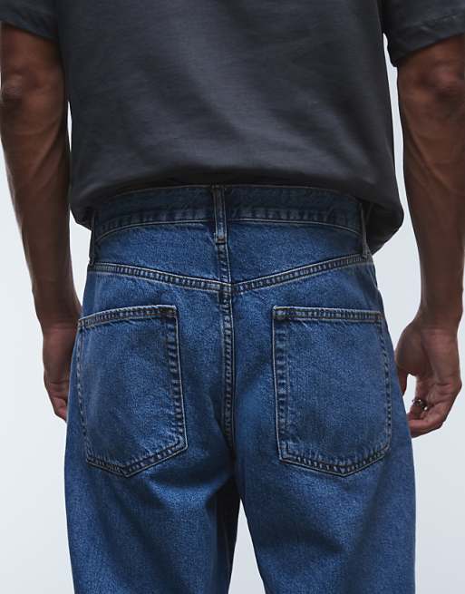 ASOS DESIGN Classic Rigid Fit Jeans In Indigo