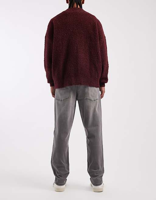 ASOS DESIGN Classic Rigid Jean In Grey