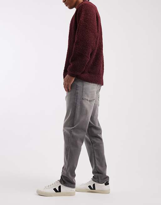 ASOS DESIGN Classic Rigid Jean In Grey