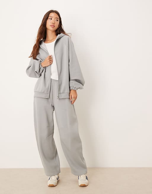 ASOS DESIGN co-ord in dusky blue