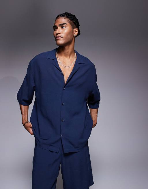 ASOS DESIGN Co-ord In Navy