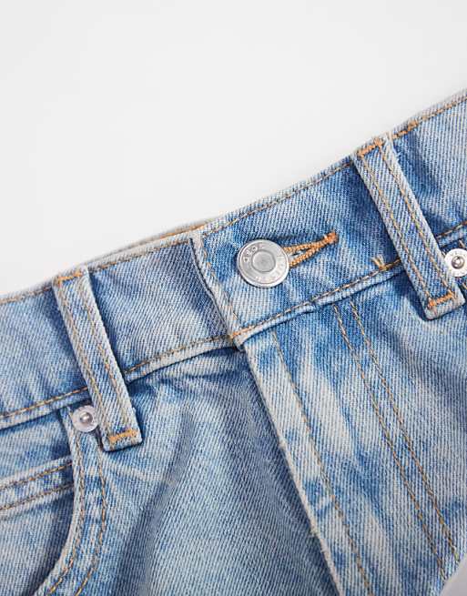 ASOS DESIGN Comfort Stretch Straight Leg Jean In Light Blue