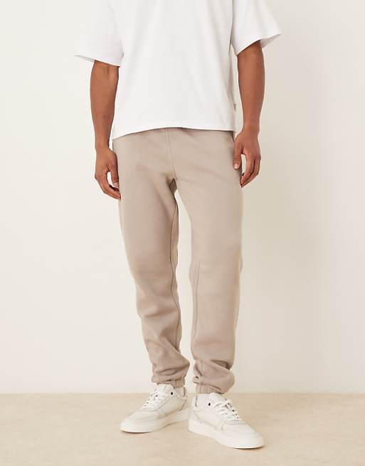 ASOS DESIGN essential skinny jogger in beige