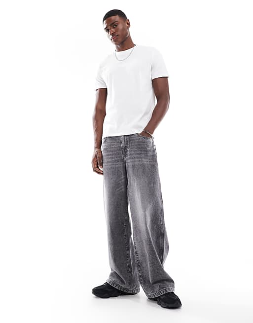 ASOS DESIGN Essentials 2 Pack Crew Neck T-shirts In Black And White