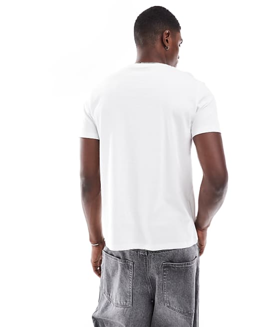 ASOS DESIGN Essentials 2 Pack Crew Neck T-shirts In Black And White