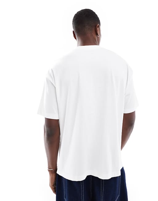 ASOS DESIGN Essentials 2 Pack Oversized T-shirts In White