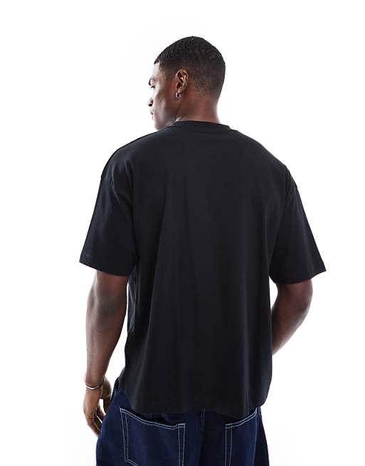 ASOS DESIGN Essentials 2 Pack Oversized T-shirts In Black