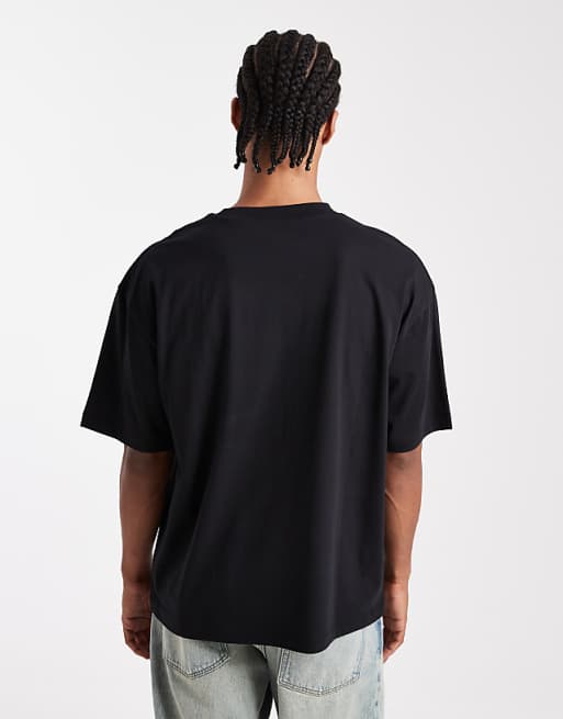 ASOS DESIGN Essentials 2 Pack Oversized T-shirts In Stone And Black