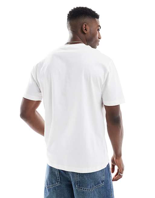 ASOS DESIGN Essentials 2 Pack Relaxed Crew Neck T-shirts In White
