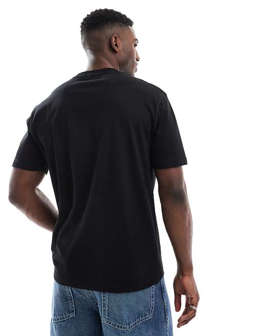 ASOS DESIGN Essentials 2 Pack Relaxed Crew Neck T-shirts In Black