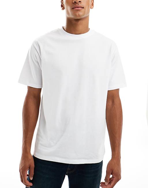 ASOS DESIGN Essentials 3 Pack Relaxed Crew Neck T-shirts In White