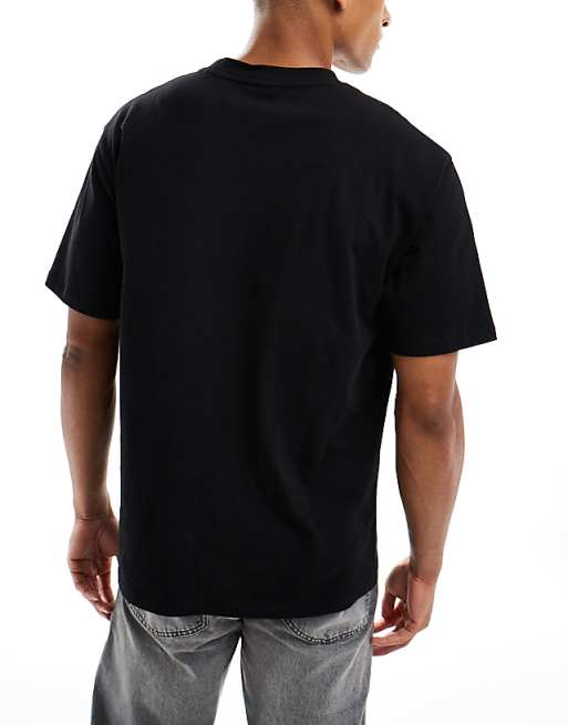ASOS DESIGN Essentials 3 Pack Relaxed Crew Neck T-shirts In Black