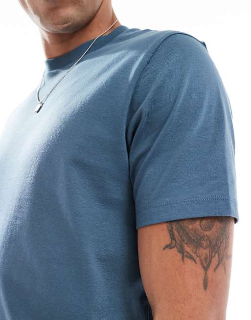 ASOS DESIGN Essentials Crew Neck T-shirt In Blue