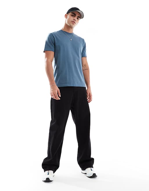 ASOS DESIGN Essentials Crew Neck T-shirt In Blue